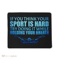 Swimming Is Hard Mousepad thumb 0