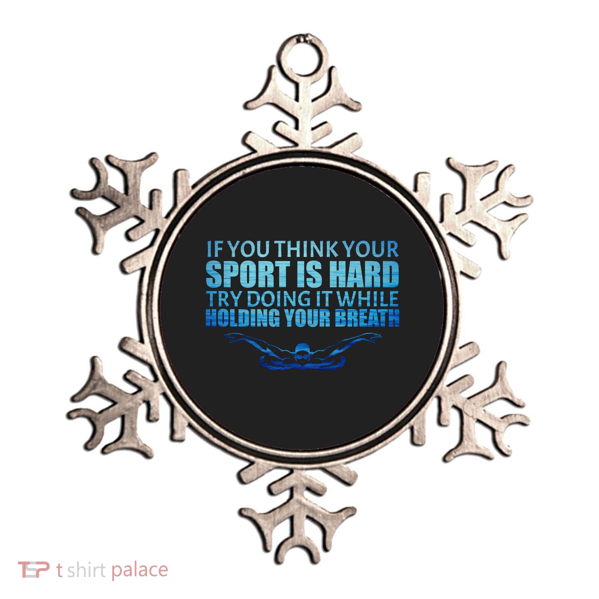 Swimming Is Hard Ornament