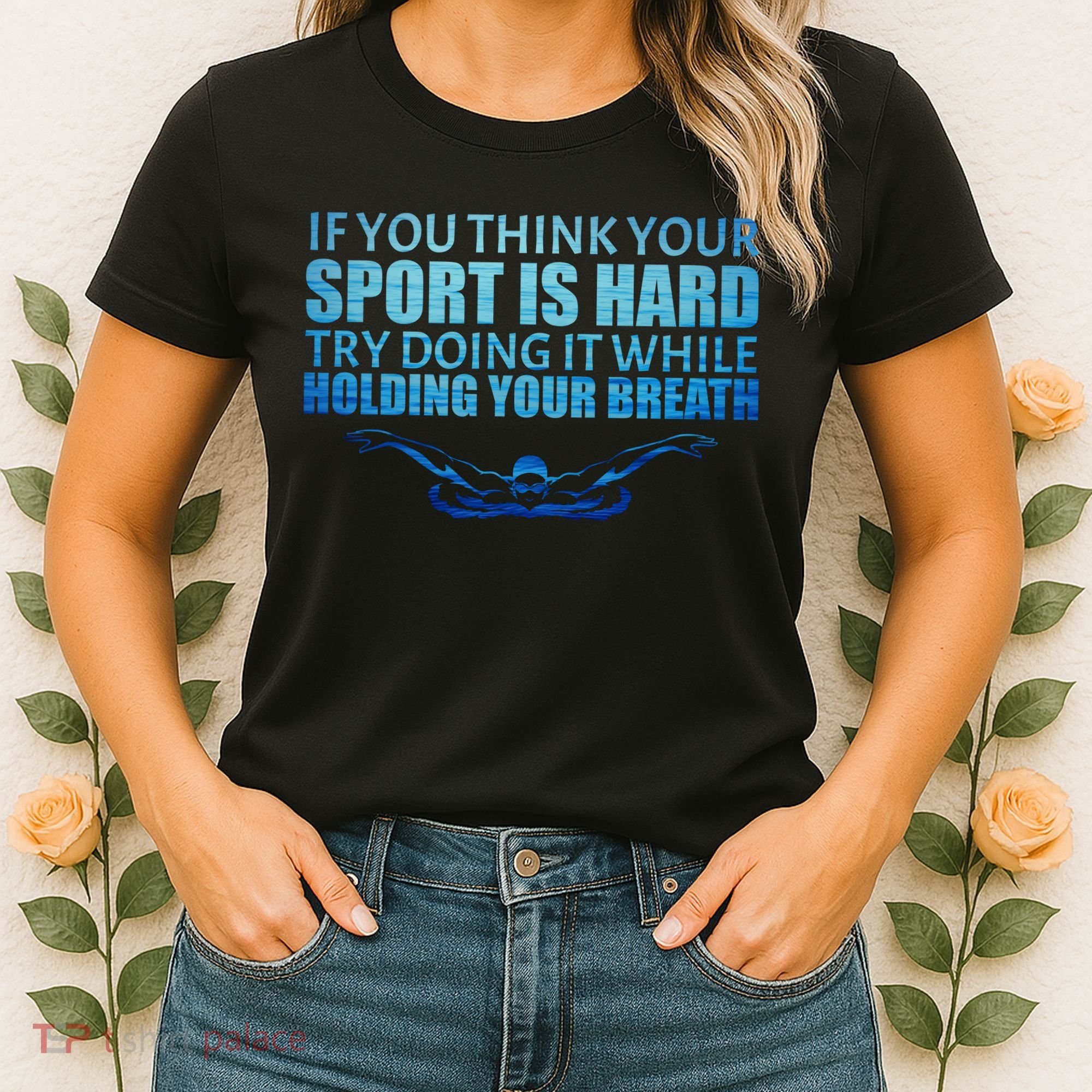 Swimming Is Hard Women's T-Shirt