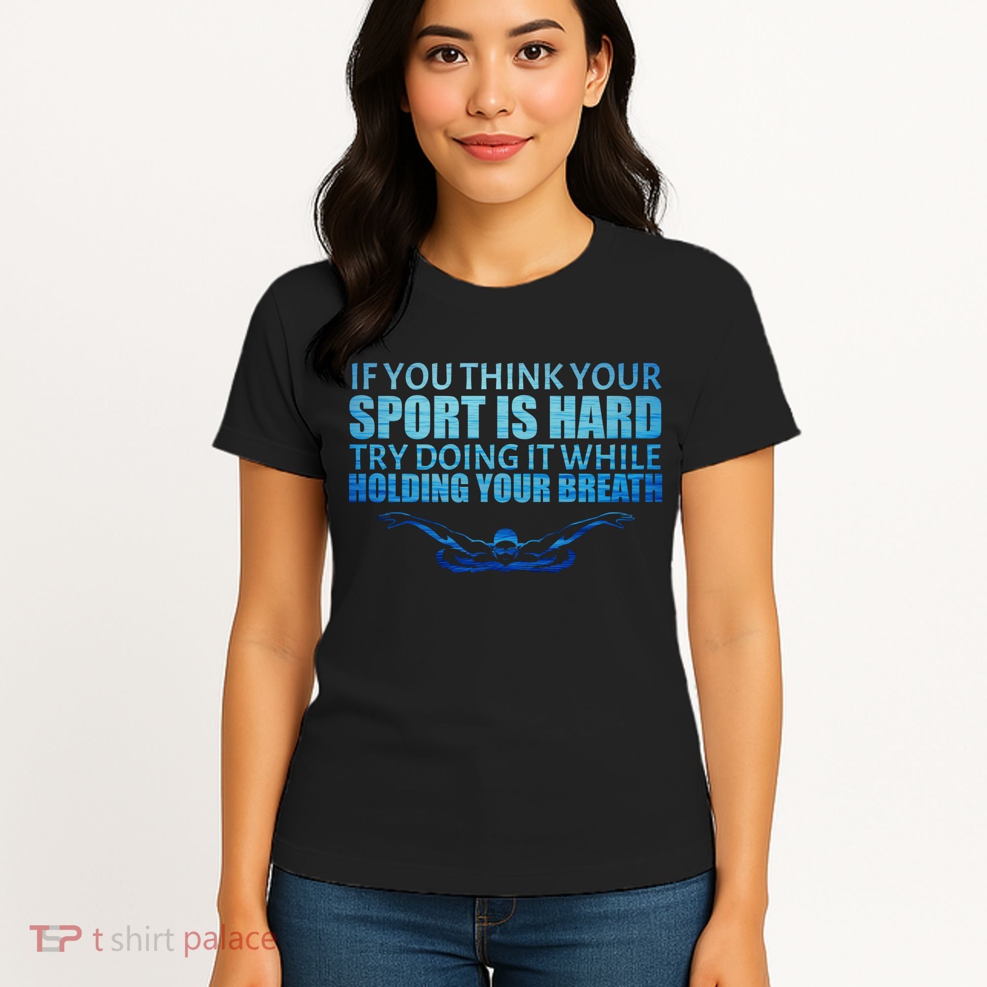 Swimming Is Hard Women's T-Shirt