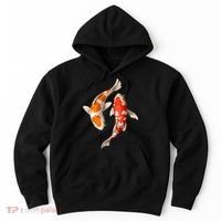 Swimming Koi Fishes Hoodie thumb 0