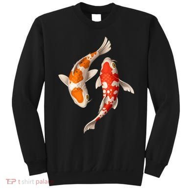 Swimming Koi Fishes Sweatshirt