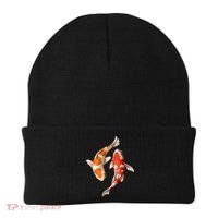 Swimming Koi Fishes Beanie thumb 0