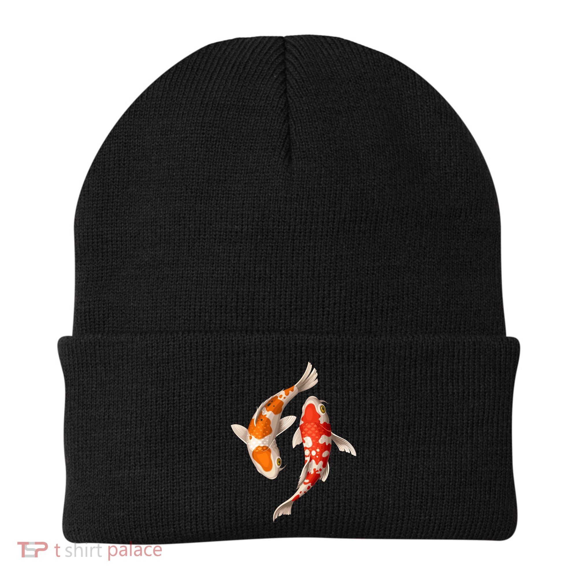 Swimming Koi Fishes Beanie