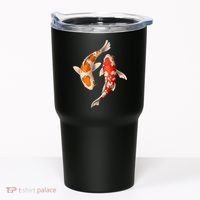 Swimming Koi Fishes Tumbler thumb 0