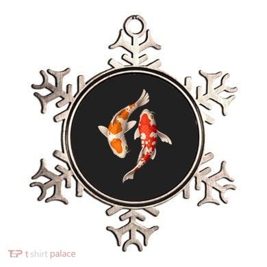 Swimming Koi Fishes Ornament