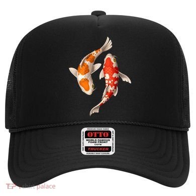Swimming Koi Fishes Hat