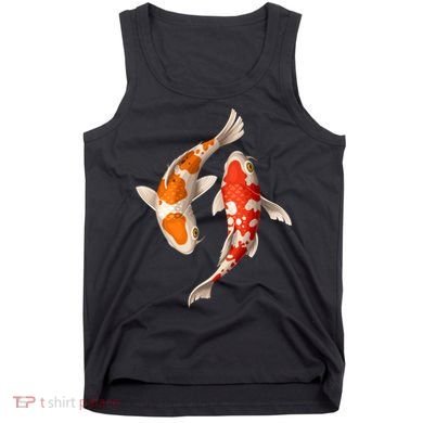 Swimming Koi Fishes Tank Top