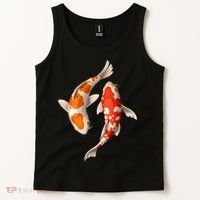 Swimming Koi Fishes Tank Top thumb 2