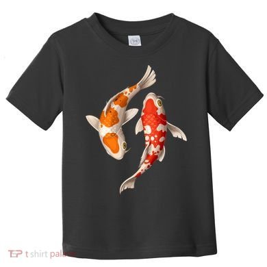 Swimming Koi Fishes Toddler T-Shirt