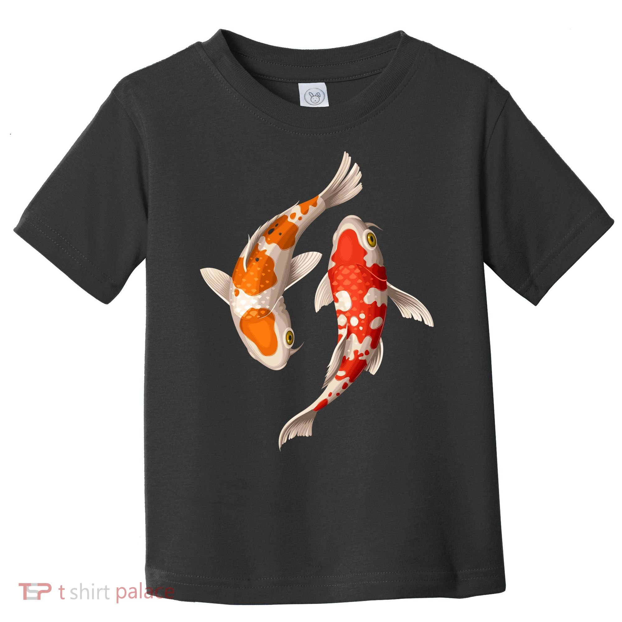 Swimming Koi Fishes Toddler T-Shirt