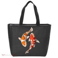 Swimming Koi Fishes Tote Bag thumb 0
