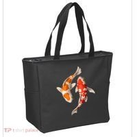 Swimming Koi Fishes Tote Bag thumb 2