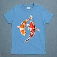 Swimming Koi Fishes T-Shirt thumb 4