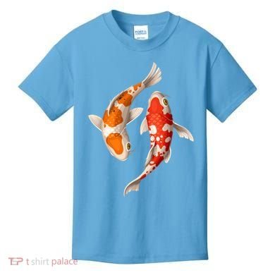 Swimming Koi Fishes Kids T-Shirt