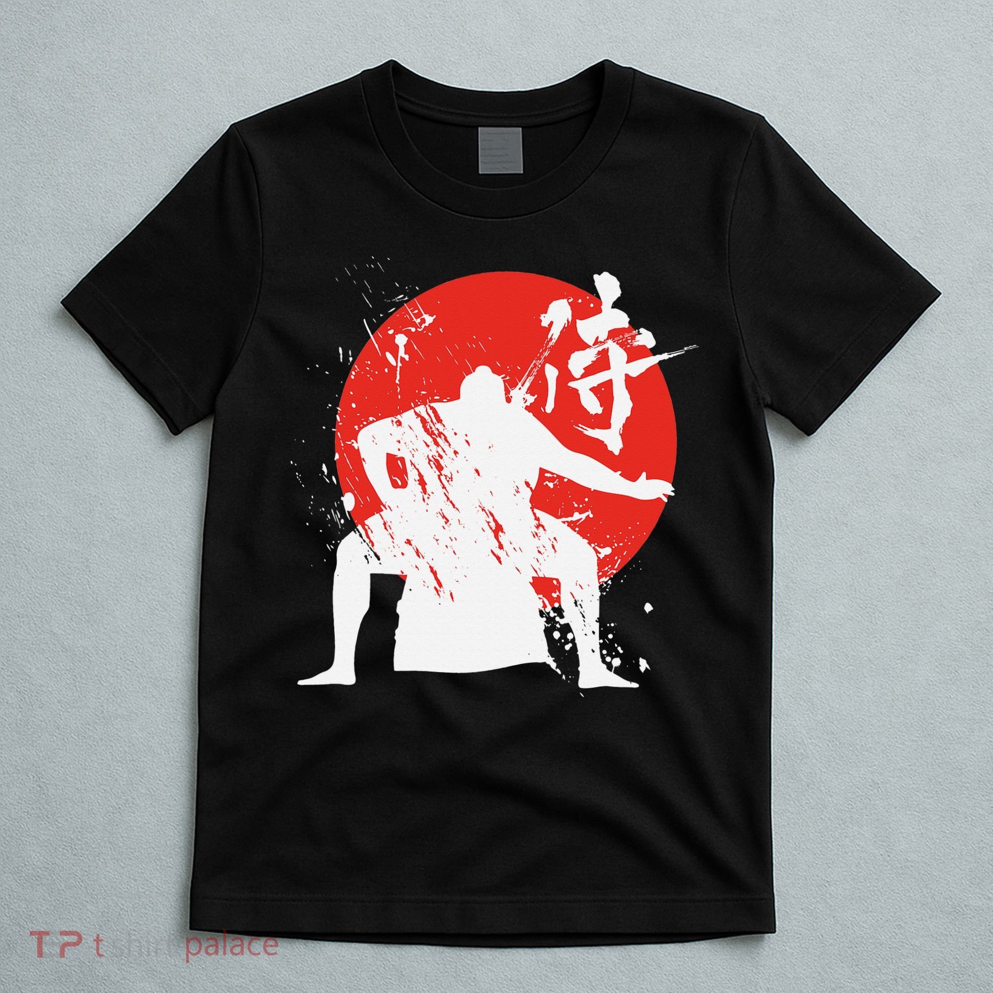 Sumo Wrestler Japanese Kanji Japan Wrestling  T-Shirt
