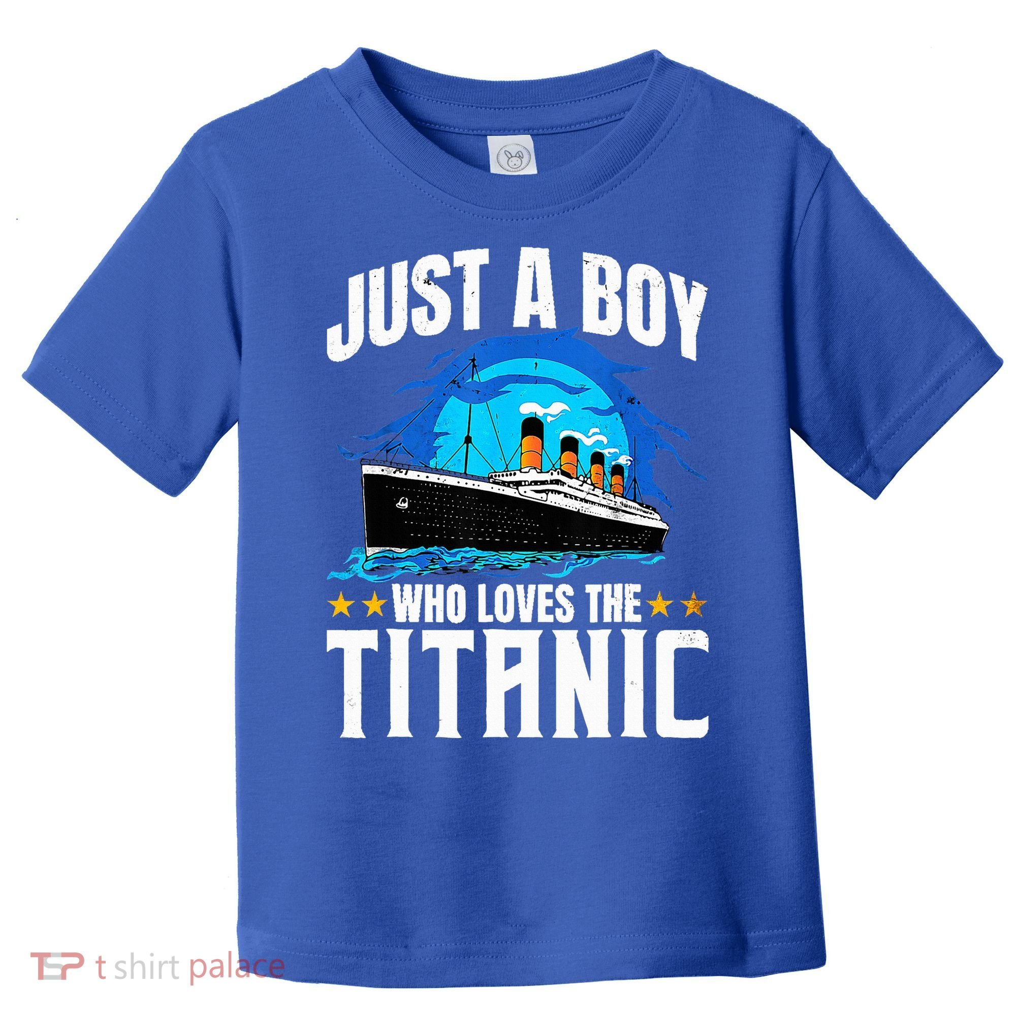 Ship Who Just Love The RMS Titanic Christmas Pajama Boy  Toddler T-Shirt