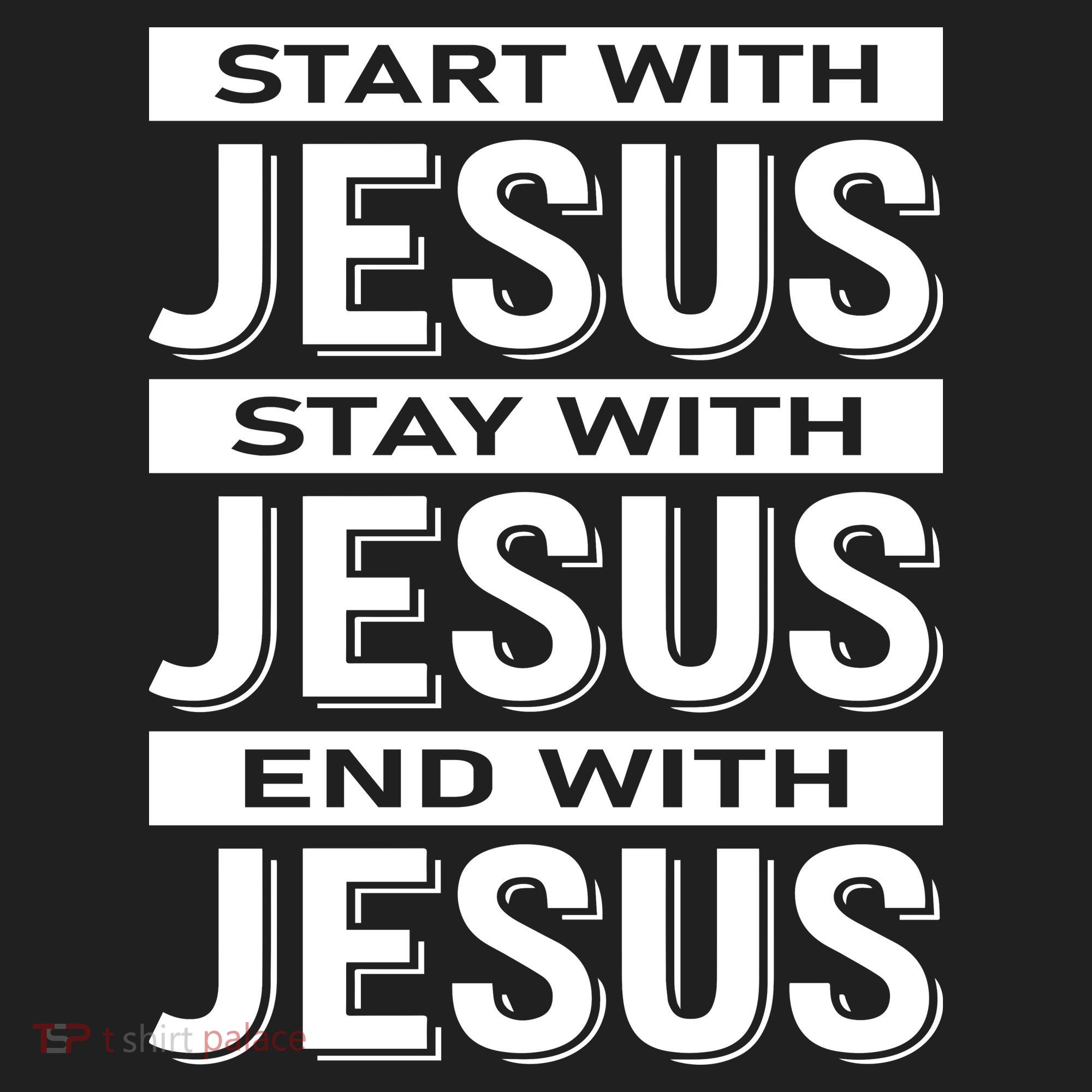 Start With Jesus Stay With End With Women's Sweatshirt
