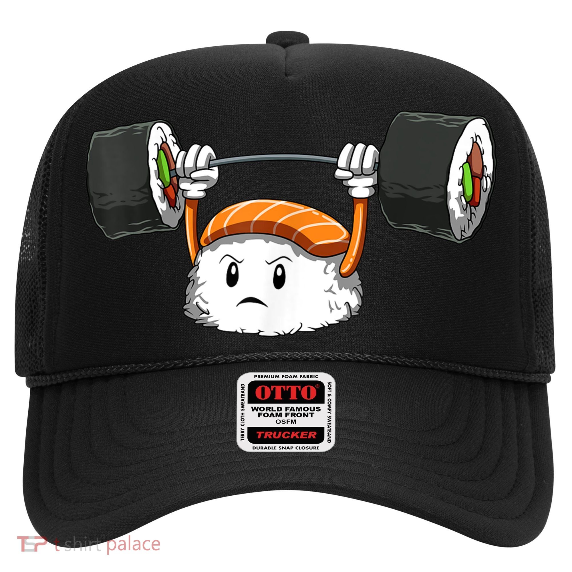 Sushi Weight Lifting Gym Sushi Workout Japanese Bodybuilder Hat