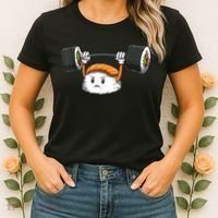 Sushi Weight Lifting Gym Sushi Workout Japanese Bodybuilder Women's T-Shirt thumb 2