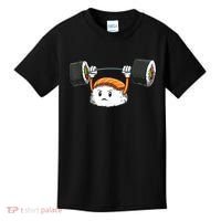 Sushi Weight Lifting Gym Sushi Workout Japanese Bodybuilder Kids T-Shirt thumb 0