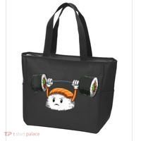 Sushi Weight Lifting Gym Sushi Workout Japanese Bodybuilder Tote Bag thumb 3