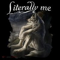 Sitting Wolf Literally Me Funny Meme Hoodie thumb 7