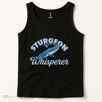 Sturgeon Whisperer Lake Life T Funny Fishing Gift Tank Top thumb 2