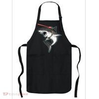 Shark with Laser Beam Premium Apron thumb 0
