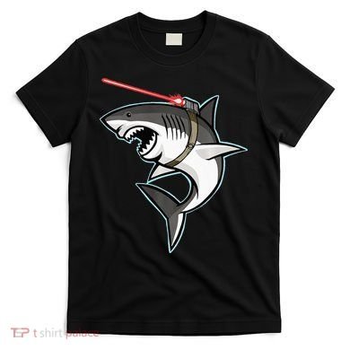 Shark with Laser Beam Premium T-Shirt