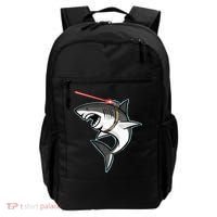 Shark with Laser Beam Premium Backpack thumb 0