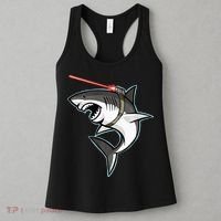 Shark with Laser Beam Premium Women's Tank Top thumb 3