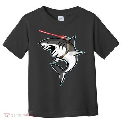 Shark with Laser Beam Premium Toddler T-Shirt