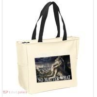Sitting Wolf Literally Me Werewolf Ripping Meme Alpha Wolf Tote Bag thumb 2