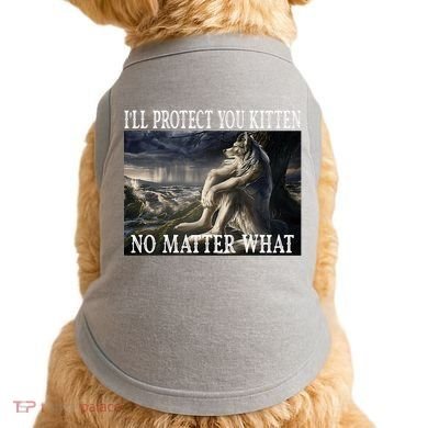 Sitting Wolf Literally Me Werewolf Ripping Meme Alpha Wolf Doggie Tank