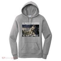 Sitting Wolf Literally Me Werewolf Ripping Meme Alpha Wolf Women's Hoodie thumb 0