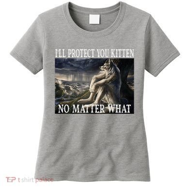 Sitting Wolf Literally Me Werewolf Ripping Meme Alpha Wolf Women's T-Shirt