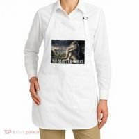 Sitting Wolf Literally Me Werewolf Ripping Meme Alpha Wolf Apron thumb 2