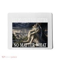 Sitting Wolf Literally Me Werewolf Ripping Meme Alpha Wolf Mousepad thumb 0