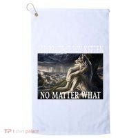 Sitting Wolf Literally Me Werewolf Ripping Meme Alpha Wolf Golf Towel thumb 0