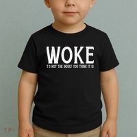 Stay Woke Liberal Toddler T-Shirt thumb 2