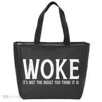 Stay Woke Liberal Tote Bag thumb 0