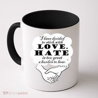 Stick With Love Quote Martin Luther King Jr Day Gift Coffee Mug thumb 0