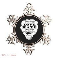 Stick With Love Quote Martin Luther King Jr Day Gift Ornament thumb 0