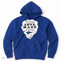 Stick With Love Quote Martin Luther King Jr Day Gift Hoodie thumb 0