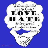 Stick With Love Quote Martin Luther King Jr Day Gift Tank Top thumb 6