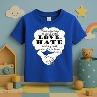 Stick With Love Quote Martin Luther King Jr Day Gift Toddler T-Shirt thumb 3
