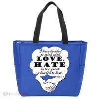 Stick With Love Quote Martin Luther King Jr Day Gift Tote Bag thumb 0