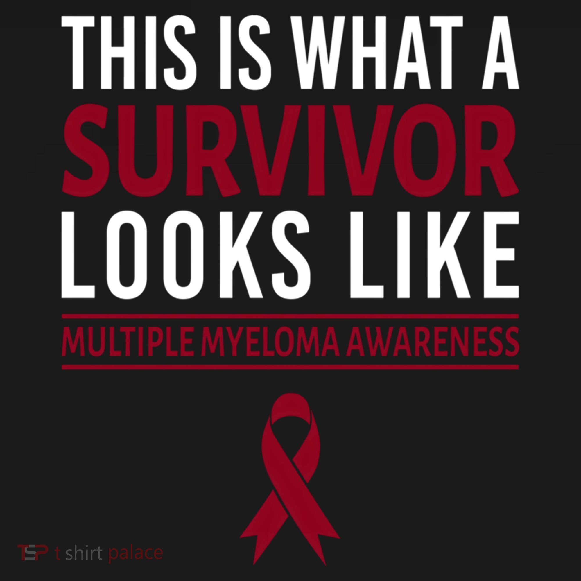 Survivor Warrior Multiple Myeloma Awareness Burgundy Ribbon Gift Pajama Set