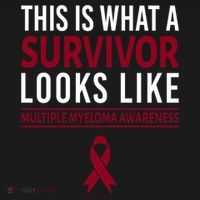 Survivor Warrior Multiple Myeloma Awareness Burgundy Ribbon Gift Women's Hoodie thumb 2